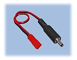 Power Cord, 1.3mm Micro Barrel Plug to JST BEC