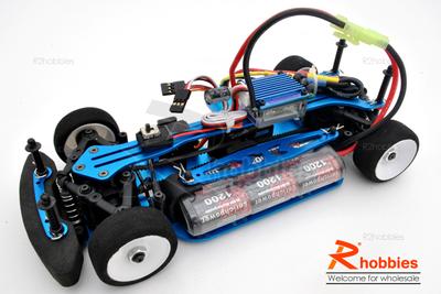 1/18 RC EP XR 4WD On-Road Belt Drive Racing Car Aluminum Chassis