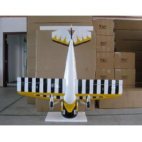 New Pitts S12 50cc RC Model Gasoline Airplane ARF /Petrol Airplane with Yellow/Black/White Color Scheme Version