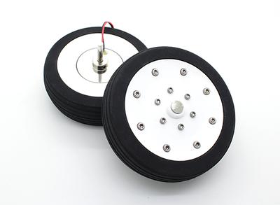 Dr. MadThrust 3.5" / 88.5mm Main Wheels with Electro Magnetic Braking System (2pc)