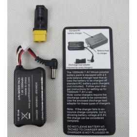 Lipo battery pack for fatshark goggles