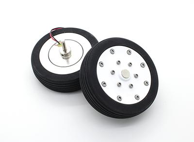 Dr. MadThrust 3.0" / 75.5mm Main Wheels with Electro Magnetic Braking System (2pc)