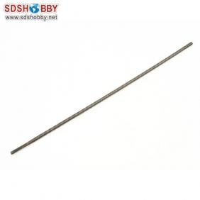 Flexible Axle (Round & Square) Positive Dia. =φ4.76 Side=3.7X3.7mm Length=310mm for RC Model Boat