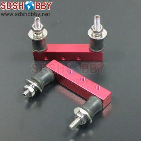 Aluminum alloy Mount for 15-18 Class Nitro Engine of RC Model Boat