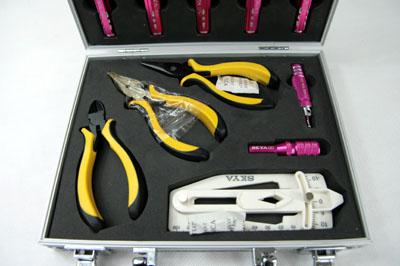SKYA Multifunctional Tool Kit W/Alu. case for Helicopters (15pcs)