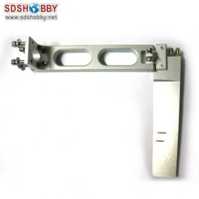 Extra Long Aluminum Alloy 160 Single Rudder L150*H160 with 5.5MM Double Water Pickup for RC Boat