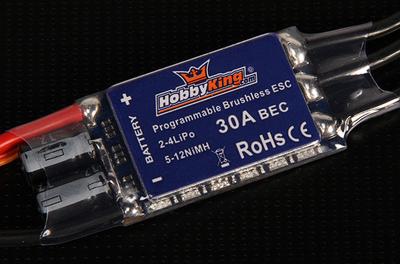 HobbyKing 30A BlueSeries Brushless Speed Controller