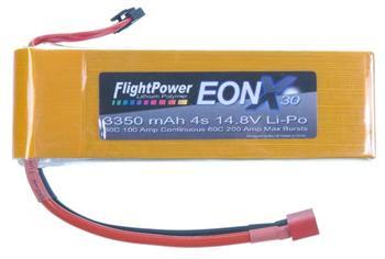 FlightPower EONX 30 LiPo 4S 14.8V 3350mAh 30C FPWEONX30-33504S