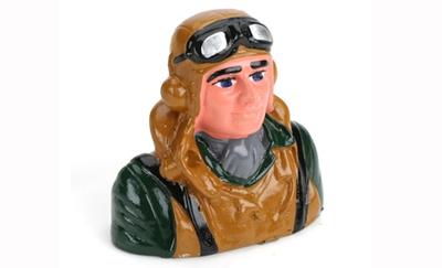 1/9 Pilot, Military w/Vest Helmet & Goggles