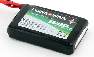 1600mAh 2S 7.4V 20C LiPo Battery