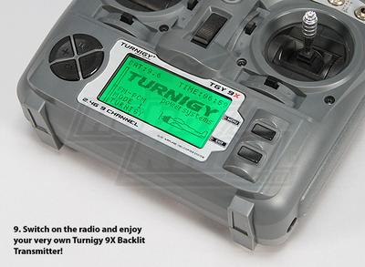 Turnigy 9X LCD Backlight Kit - Green (DIY)