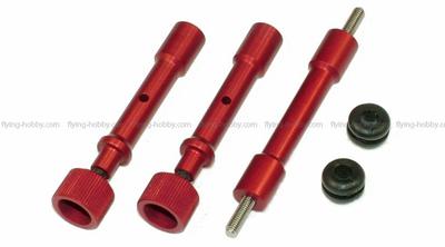 TREX 600 E Canopy Mounting Set (red)