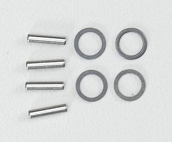 Associated RC18T Stub Axle Pins & Spacers ASC21096