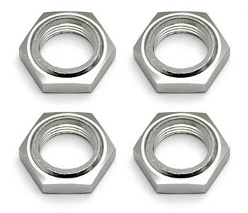 Associated Nyloc Wheel Nuts Silver ASC89405