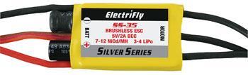 Great Planes ElectriFly Silver Series 35A Brushless ESC 5V/2A BEC GPMM1830