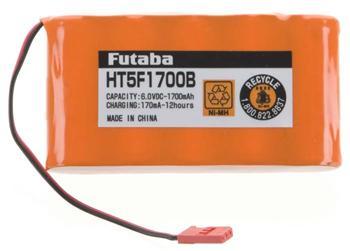 Futaba FHT5F1700B 1700mAh NiMH TX Battery 4 PK FUTM1473