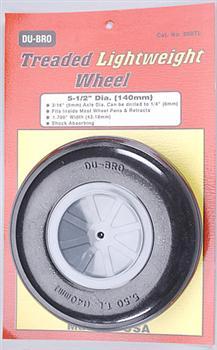 Dubro Treaded Lite Wheel 5-1/2 DUB550TL
