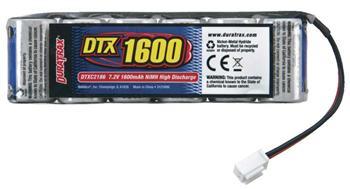 DuraTrax 6 Cell 7.2V 1600mAh NiMH Flat Pack RC18 Series DTXC2186