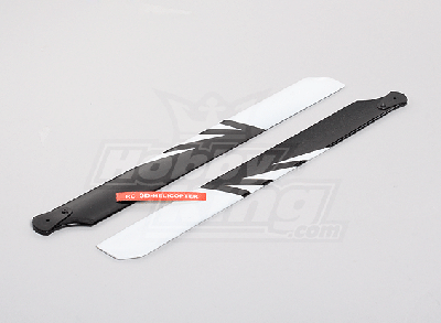 325mm Wooden Main Blades (Black/White)