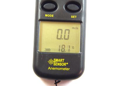 SMART SENSOR Electronic Anemometer AR816