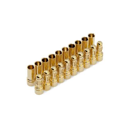 3.5mm Gold "Bullet" Connectors (10 Pair)