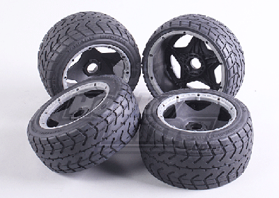 On Road Wheel and Tire set (4pcs/set) - 260 and 260S