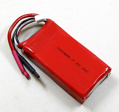 HiModel 1300mah/7.4V 35C Li-poly Battery Pack