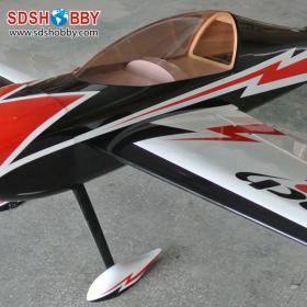 New 30% Scale 88in Sbach 342 50cc Carbon Fiber Version RC Gasoline Airplane/Petrol Airplane ARF-Red & Black Color