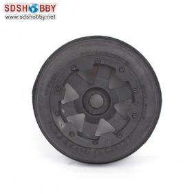 Rovan Baja 5B Front Sand Tire with Secondary Generation Wheel Hub for 1/5 Scale Gasoline Car* One Pair