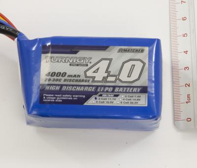 Turnigy 4000mAh 3S 20C Lipo pack battery
