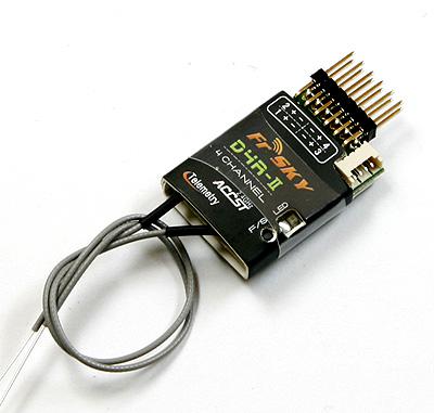 FrSky Two-way 2.4G 4-Channel Receiver D4R-II