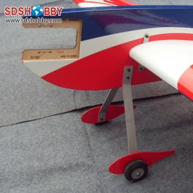 65in Extra 330SC 20cc Balsa Wood Profile Airplane ARF-Red/ Blue/ White Color