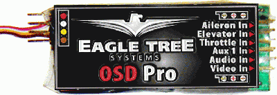 OSD Pro Pkg with 150A eLogger/Wire Leads and GPS