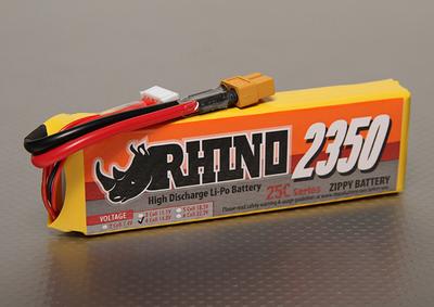 Rhino 2350mAh 4S1P 25C Lipoly Pack