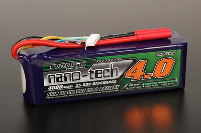 Turnigy nano-tech 4000mah 6S 25~50C Lipo Pack