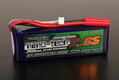 Turnigy nano-tech 2650mah 6S 25~50C Lipo Pack
