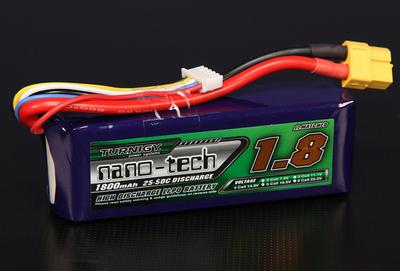 Turnigy nano-tech 1800mah 4S 25~50C Lipo Pack