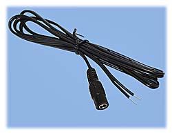 Power Cord with 2.1mm Barrel Receptacle