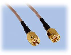 SMA to RP-SMA Patch Cable, RG-316/U Coax
