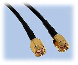 SMA to RP-SMA Patch Cable, RG-174 Coax