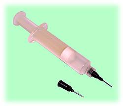 Dispensing Syringe with 19 Gauge Tip