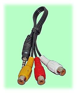 Audio-Video Cable for RC305 Receiver