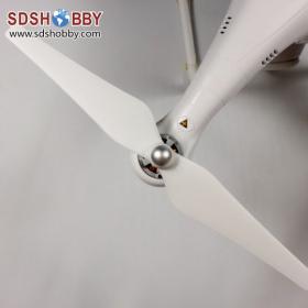 1pair* Dedicated Positive and in Reverse Propeller 9443 9.4x4.3 for DJI Phantom V2 with Self-locking Nut - White Color