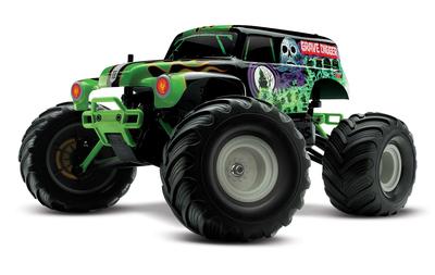 Traxxas Grave Digger 2WD 1/16 Monster Truck 2.4GHz TQ TRA72024