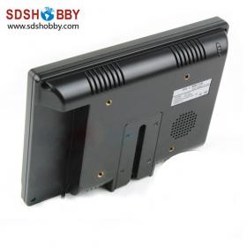 7in LCD Monitor for FPV Aerial Photography with Lint Sun-hood and 12V Power Adapter