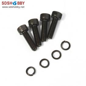 Screw 4P of Exhaust Pipe for MLD70 Gas Engine