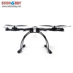 AH600C Hexacopter/ Six-axle Flyer RTF with Glass Fiber Mounting Board and Rack (Not Foldable)