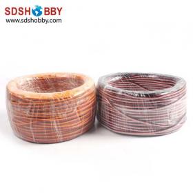 DIY Futaba /JR Color 22# 22AWG Servo Extension Cable/ Flat Cable 100M/volume without Connector