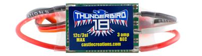 Castle Creations Thunderbird 18 Brushless ESC