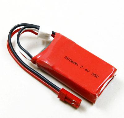 HiModel 350mah/7.4V 35C Li-poly Battery Pack